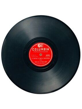 Doris Day & Dinah Shore Its Better To Conceal Than Reveal 10in 78 Columbia 38595